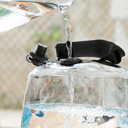 Water-filled Kettle Bell for Fitness Training with Exercise Guide