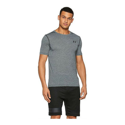 Camiseta de compresión de manga corta para hombre Under Armour 1289588-006 gris