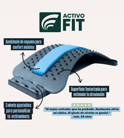 Multi-Level Adjustable Back Stretcher