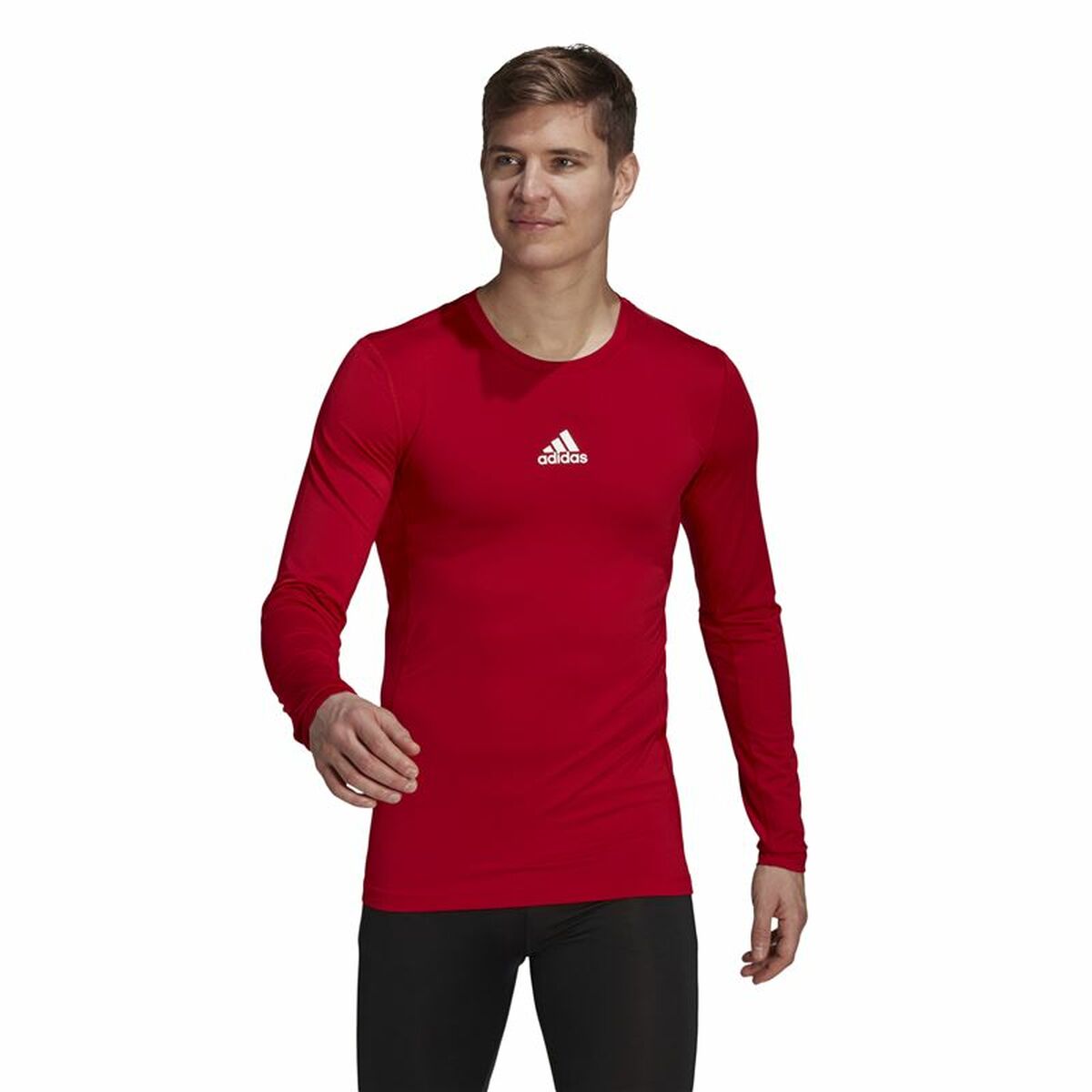 Camiseta de manga larga para hombre Adidas Compression