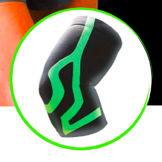 Elbow Brace with Integrated Power Band Taping