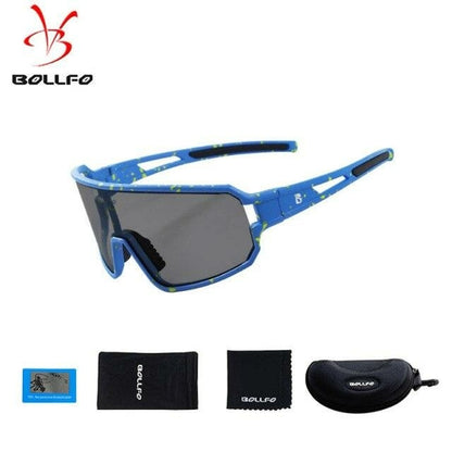 Gafas de sol polarizadas para ciclismo deportivo TR90 fotocromáticas UV