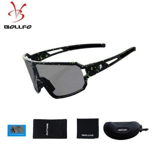 Gafas de sol polarizadas para ciclismo deportivo TR90 fotocromáticas UV