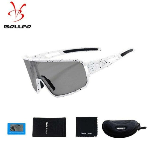 Gafas de sol polarizadas para ciclismo deportivo TR90 fotocromáticas UV