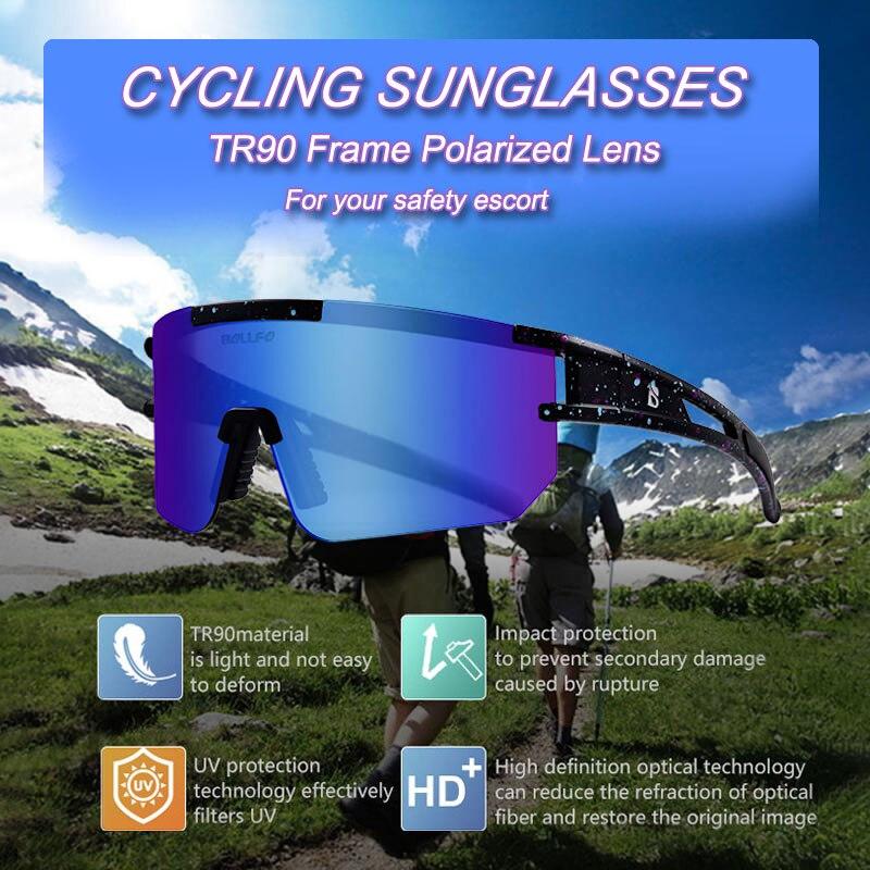 Gafas de sol deportivas para ciclismo Gafas de bicicleta Polarizadas para montar al aire libre