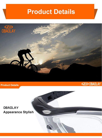 Gafas de sol deportivas para exteriores para hombre Gafas para bicicleta de carretera Ciclismo de montaña